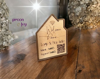 QR Code Sign, Scan Code, WiFi Sign