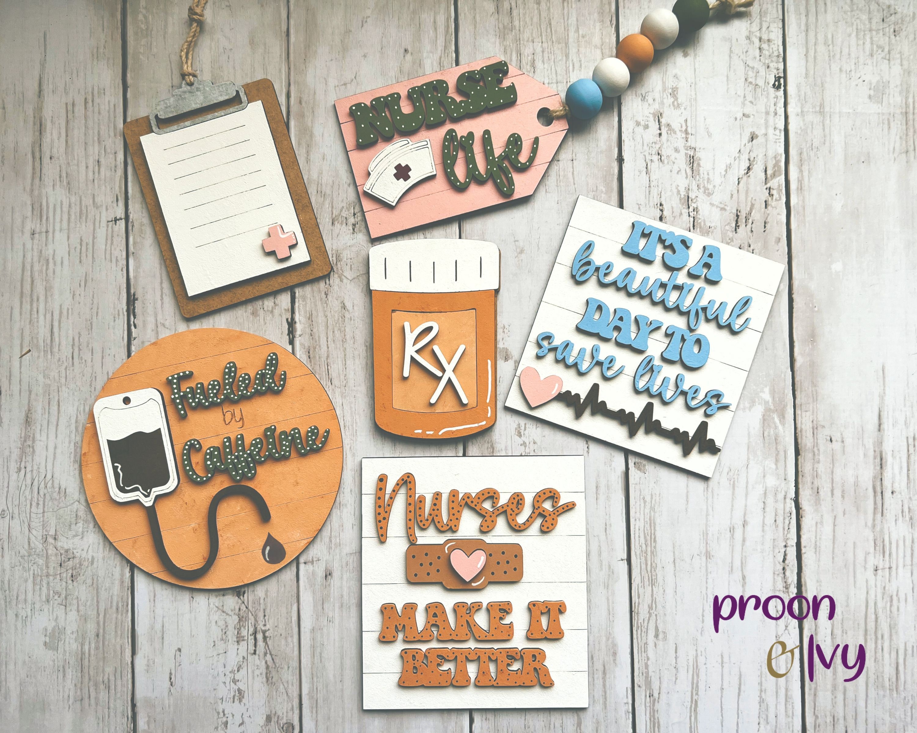 Nurse Sign, Nurse Decorations, Nurse Graduation Gift for Her - Etsy