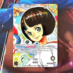 OP09 リム - ワンピース TCG カスタム オルタネイトアート リーダー *ホイル* & *エンボス*