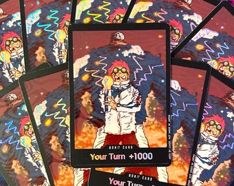 10x DON!! ~ Koby - Einteiler TKG Custom DON!! Karten *Folie* & *Prägedruck*