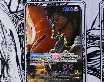 ONE PIECE TCG スリーブ：マーシャル・D・ティーチ（黒ひげ）リーダー