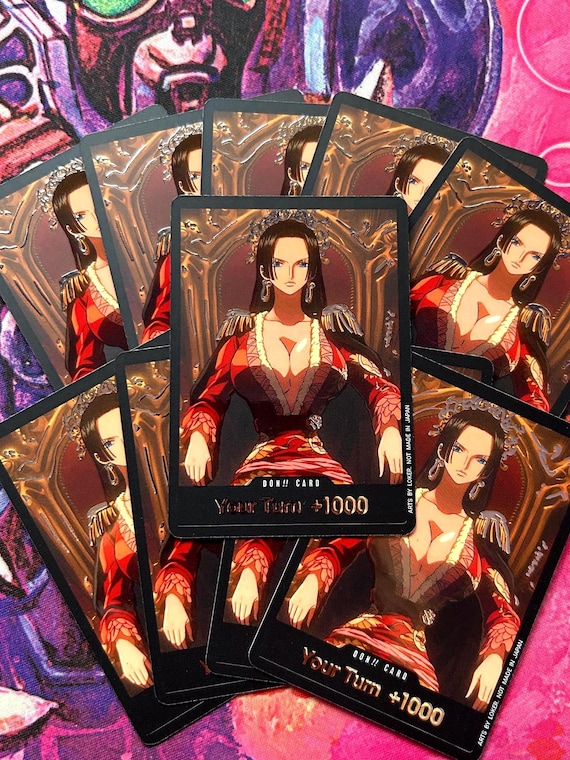 10x ローズゴールド DON!! ~ ボア・ハンコック - ワンピース TCG