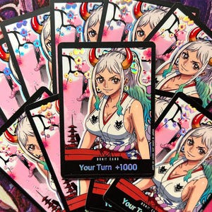 10x AANMELDEN!! ~ Yamato - TCG-aangepast uit één stuk AANMAKEN!! Kaarten *Folie* en *reliëf*