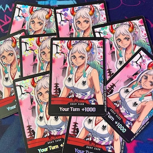 10x DON!! ~ Yamato - Cartas personalizadas de DON!! de One Piece TCG *Foil* y *Relieve*