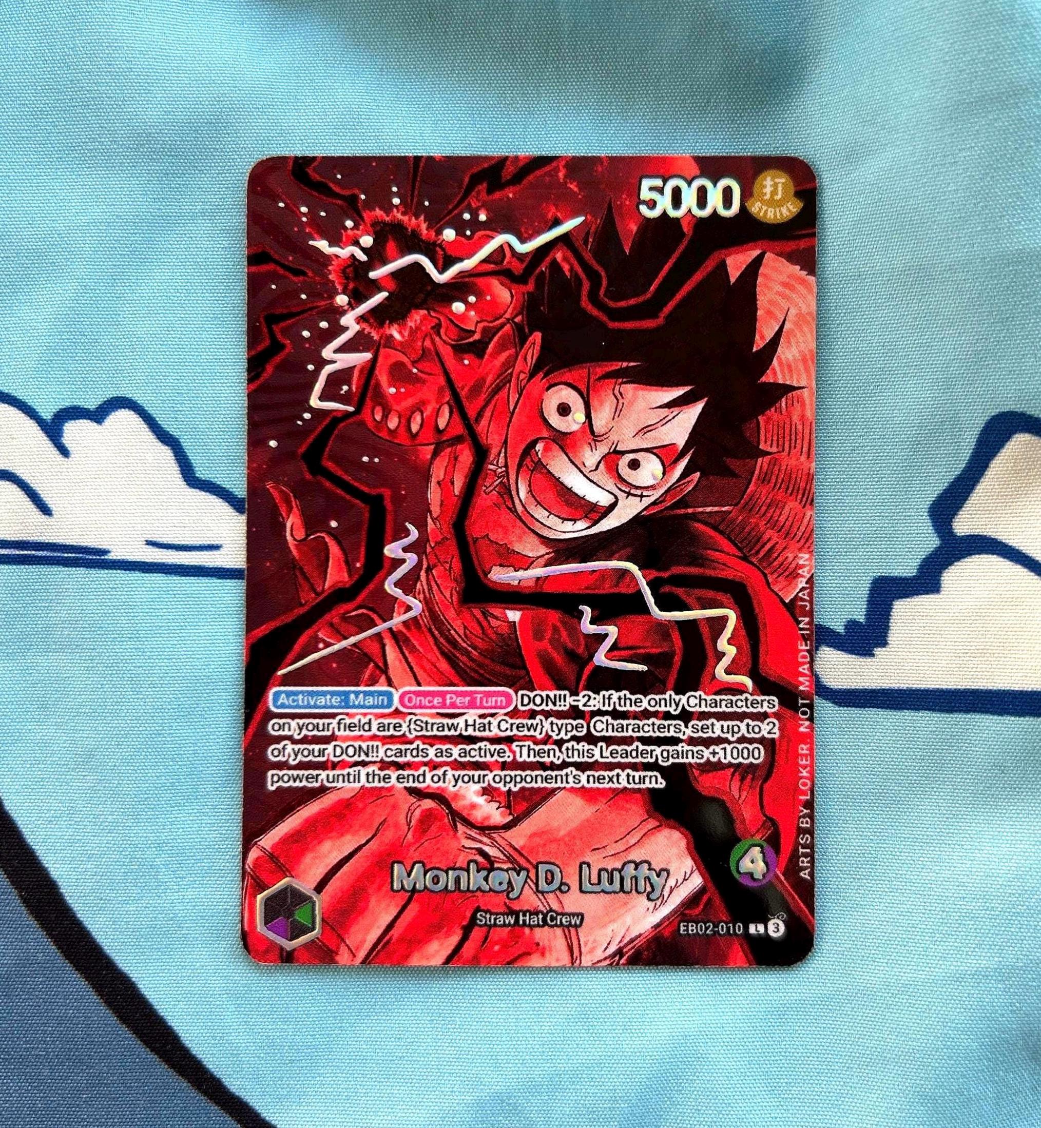 One Piece Tcg Emboss - Etsy