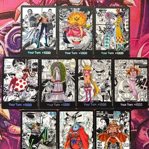 10x DON!! ~ Big Mom Pirates - One Piece TCG Custom DON!! Cards *Foil* & *Emboss*