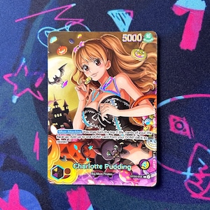 Charlotte Pudding - Chef de file des oeuvres d'art originales personnalisées TCG en une pièce * feuille * et * gaufrage *