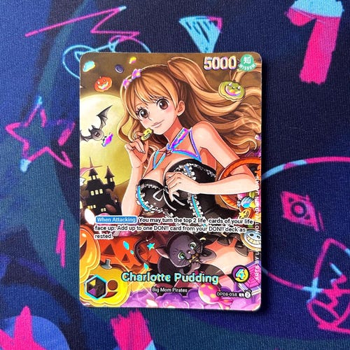 one piece card game pudding Charlotte Pudding (067) - Two Legends