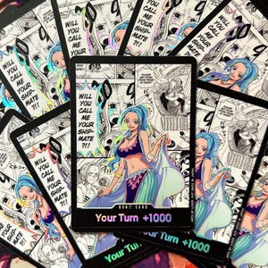 10x DON!! ~ Nefertari Vivi - One Piece TCG Custom DON!! Cards *Foil* & *Emboss*