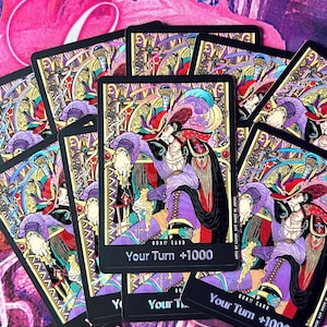 10x DON!! ~ Mihawk - One Piece TCG Custom DON!! Cards *Foil* & *Emboss*