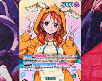 OP11 ナミ - ワンピース TCG カスタム オルタネイトアート リーダー