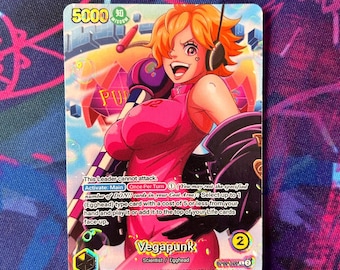 Vegapunk (lilith) - One Piece TCG Custom Alt Art Leader *foil