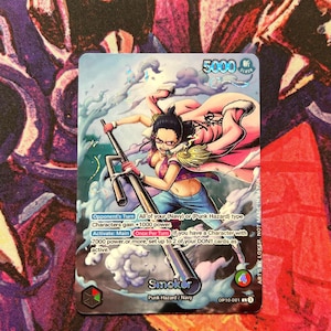 Smoker - eendelig TCG Custom Alt Art Leader *folie* en *reliëf*