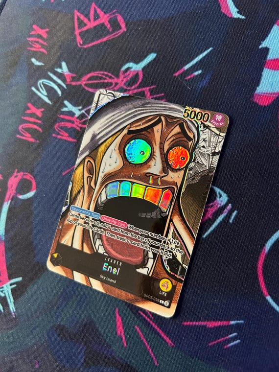 エネル - ワンピース TCG カスタム オルタネイト アート リーダー
