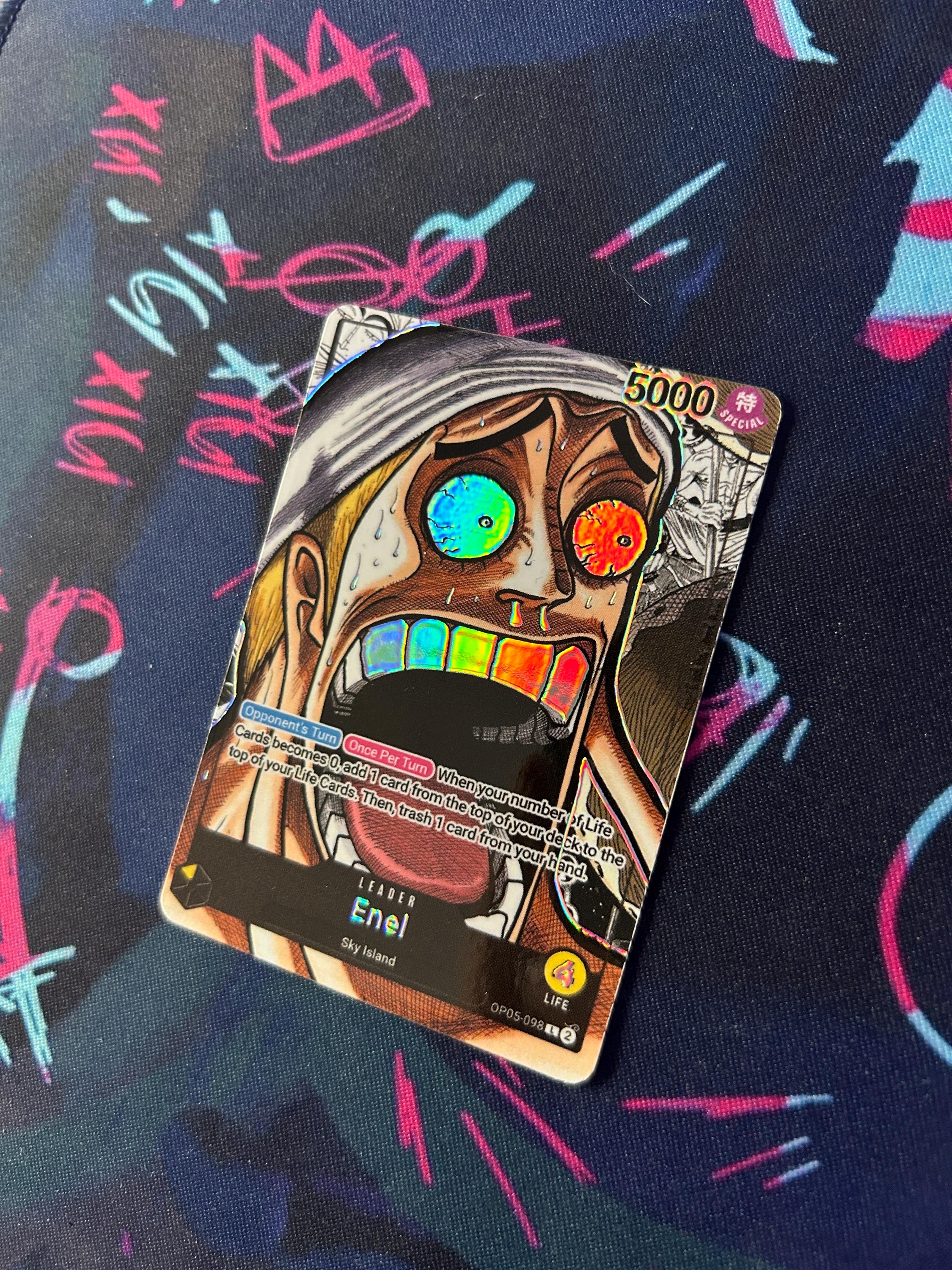 エネル - ワンピース TCG カスタム オルタネイト アート リーダー