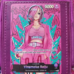 Reiju 2 - One Piece TKG Custom Alt Art Anführer *Folie* & *Prägung*