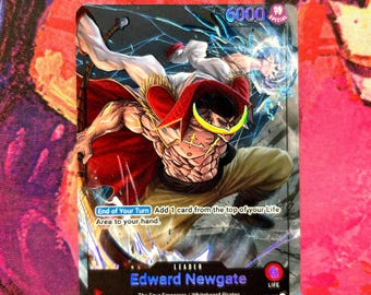One Piece Proxy Card Holo - Edward Newgate ST15-002 Special