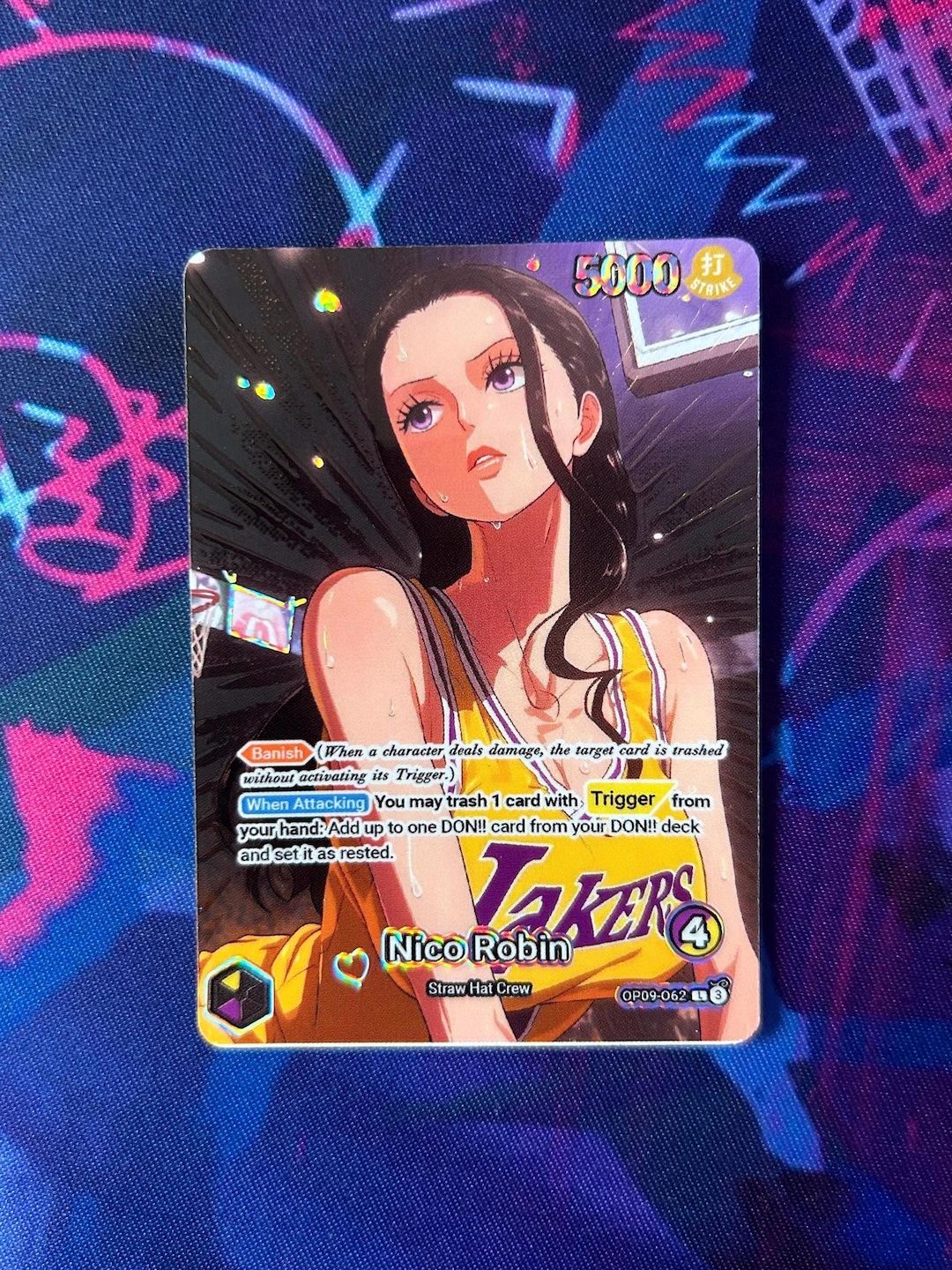 ニコ・ロビン - ワンピース TCG カスタム オルタネイトアート リーダー