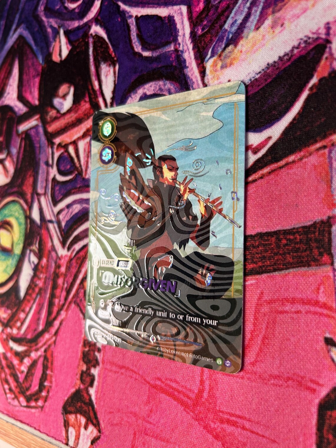 Yasuo - Riftbound TCG Custom Alt Art Legend Card *foil* & *emboss* - Etsy
