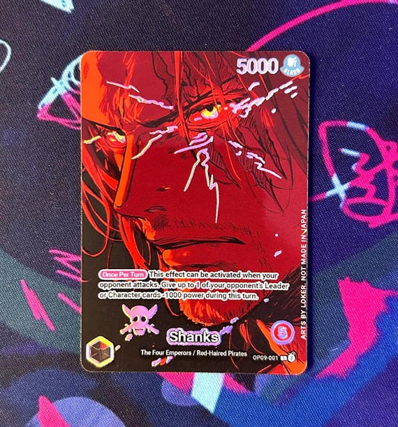 シャンクス 2 - ワンピース TCG カスタム オルタネイト アート