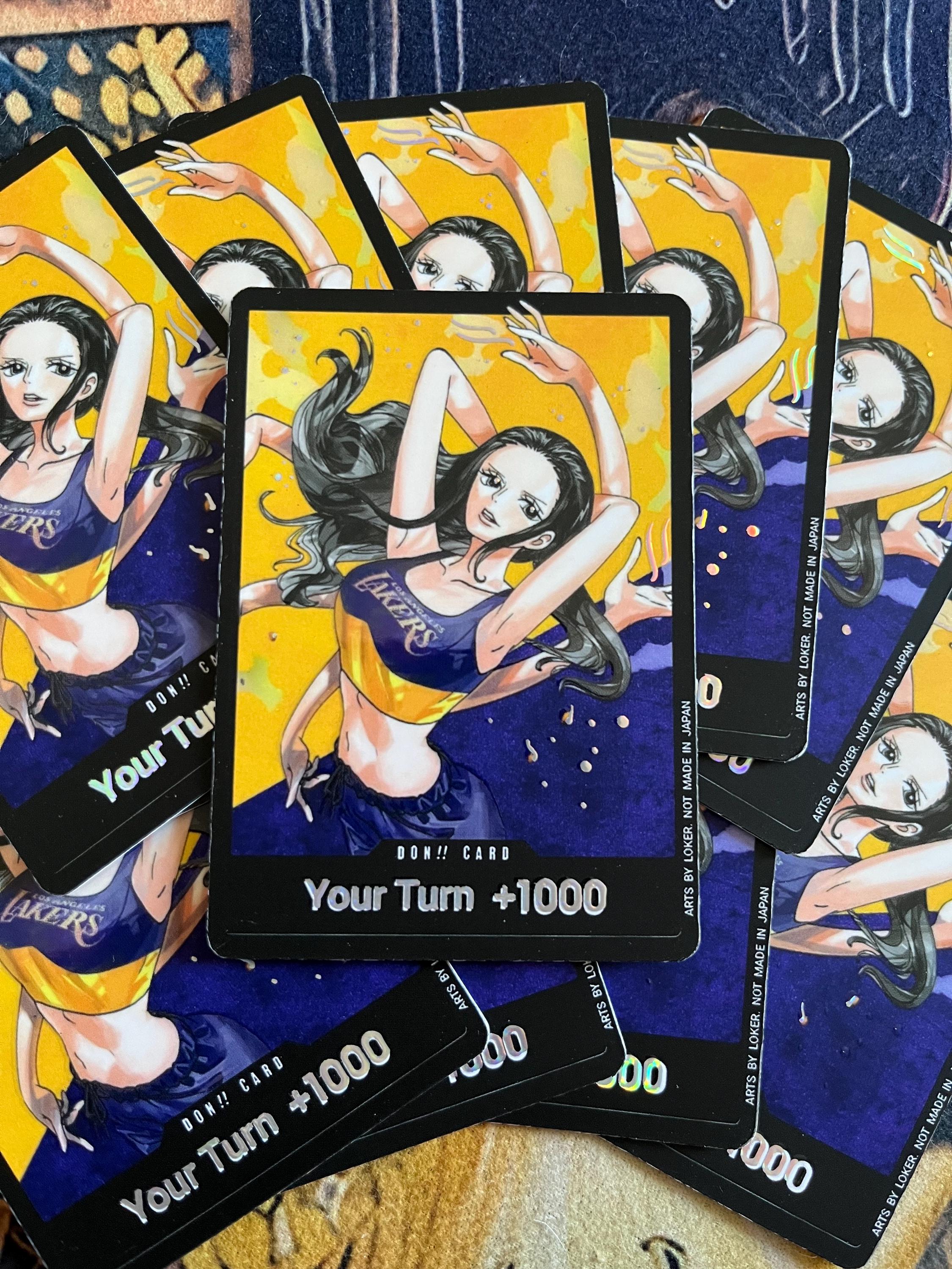 ラス2 オマケ付き ONE PIECE レイカーズカード 英語版 11枚セット One Piece Lakers Card - Etsy