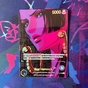 Boa Hancock - One Piece TKG Custom Alt Art Anführer *Folie* & *Prägung*