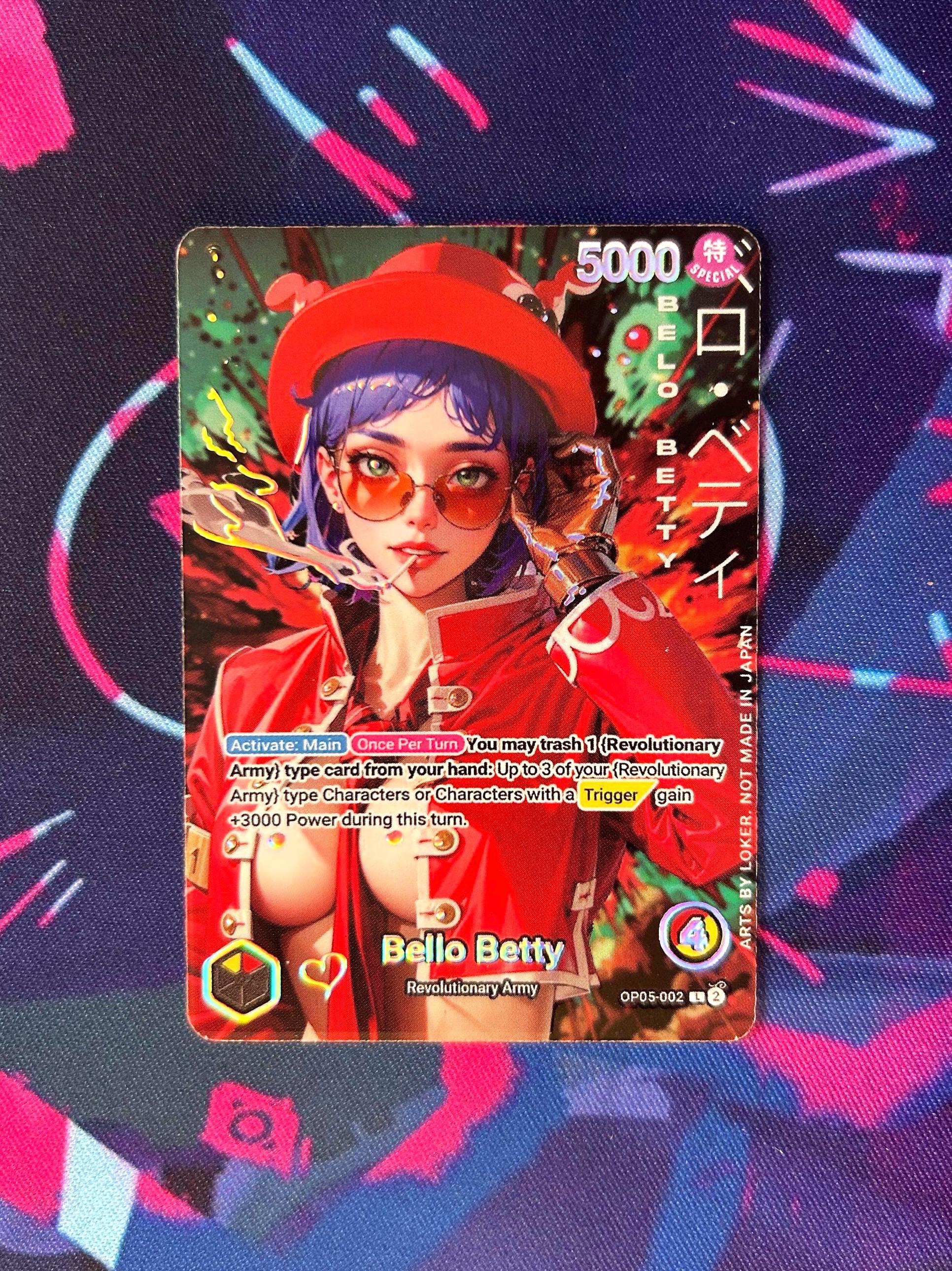 belo betty one piece tcg deck The Best OP05-015 R PRB-01 Foil Description coming soon... OP05 Off Meta Leaders: Belo