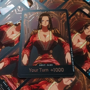 10x Rosegold DON!! ~ Boa Hancock - Einteiler TKG Custom DON!! Karten *Folie* & *Prägedruck*