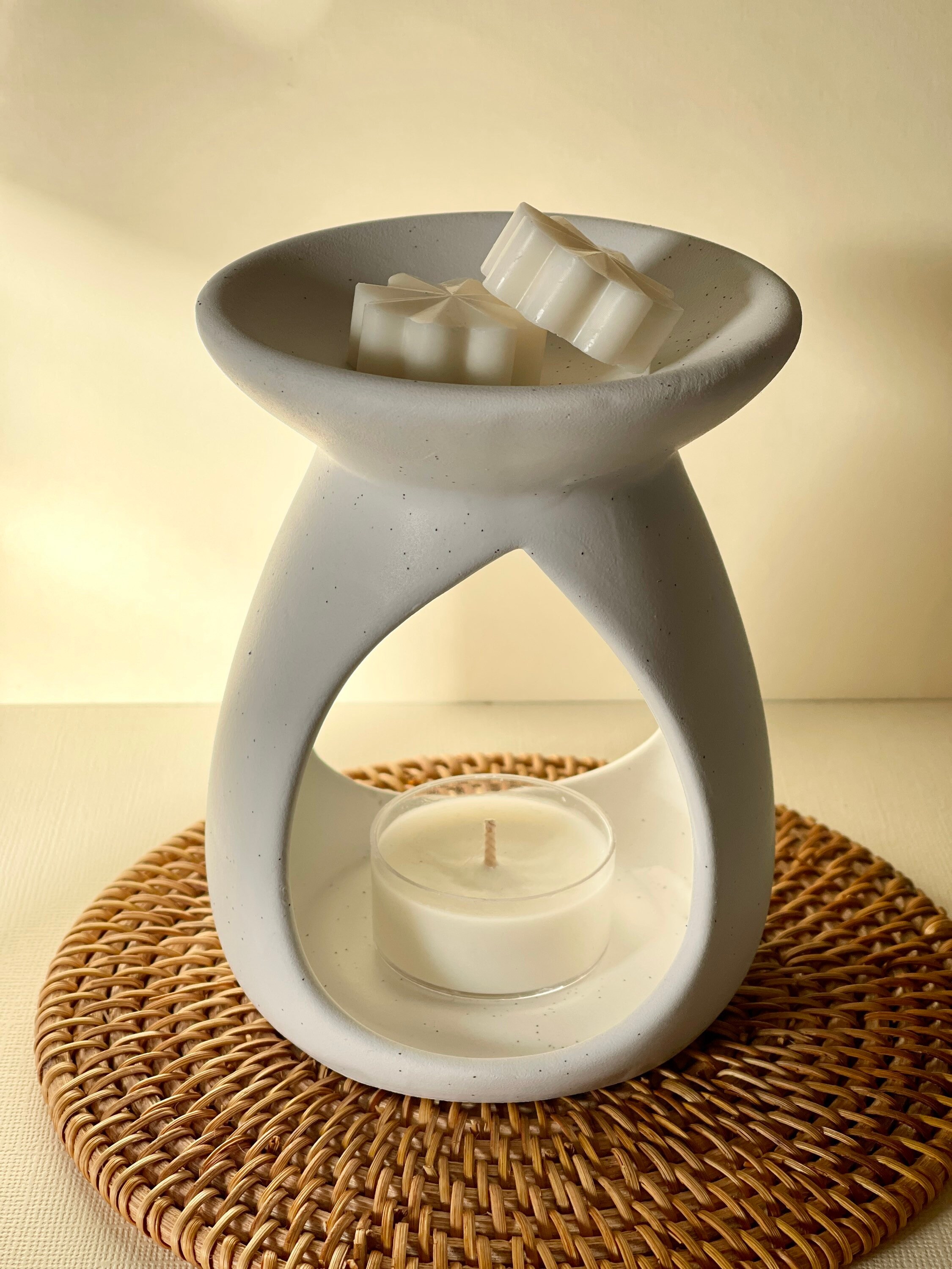 Ceramic Wax Burner L Oil Burner L Tea Light Burner L Etsy Australia