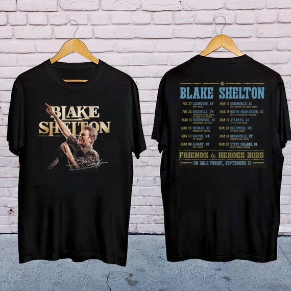 Blake Shelton Gold Blake T-Shirt Blake Shelton Gold Blake T-Shirt