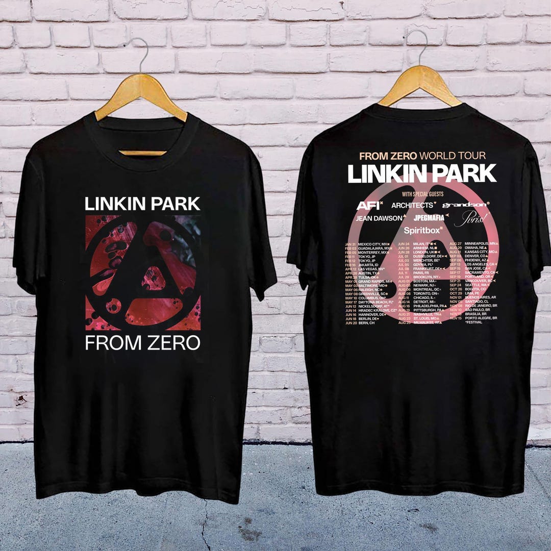 Linkin Park From Zero World Tour 2025 Shirt, Linkin Park Concert 2025, Linkin Park Merch, Linkin Park Fan Gift, Linkin Park Band Logo Shirt - Etsy Linkin Park From Zero World Tour 2025 Shirt, Linkin Park Concert 2025, Linkin Park Merch, Linkin Park Fan Gift, Linkin Park Band Logo Shirt - Etsy