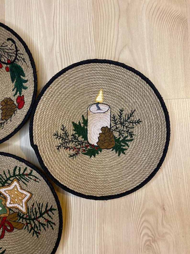 Set of 3 Baskets for Wall, Baskets, Wall Decor, Gift, Christmas Gift