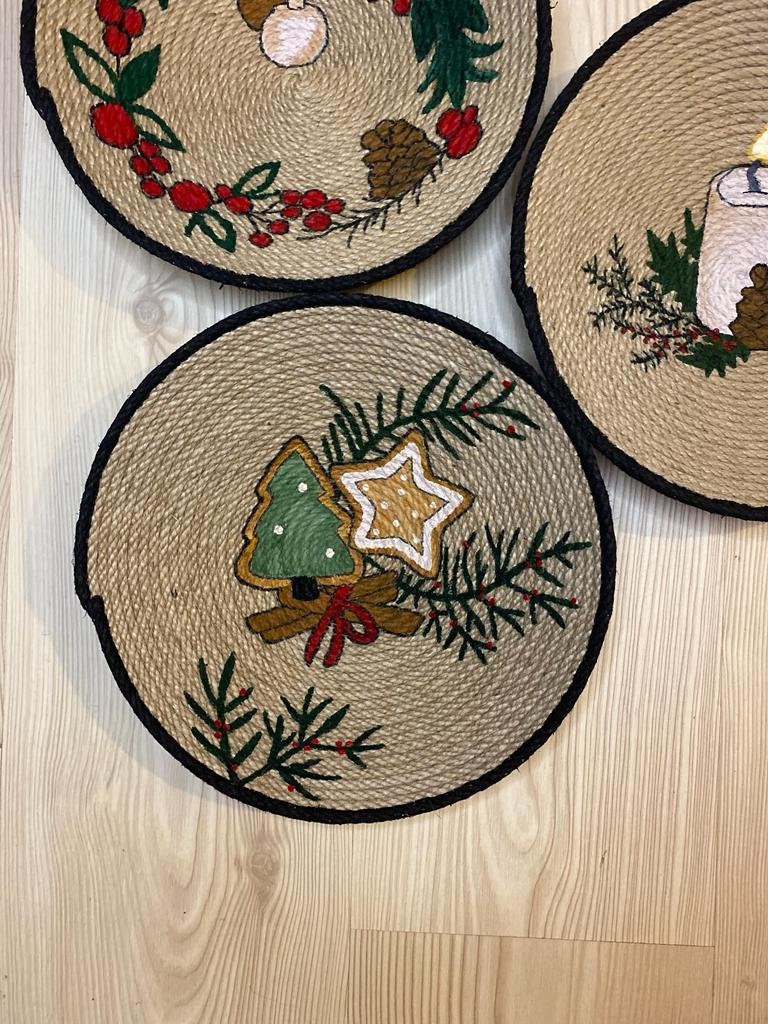 Set of 3 Baskets for Wall Baskets Wall Decor Gift Etsy