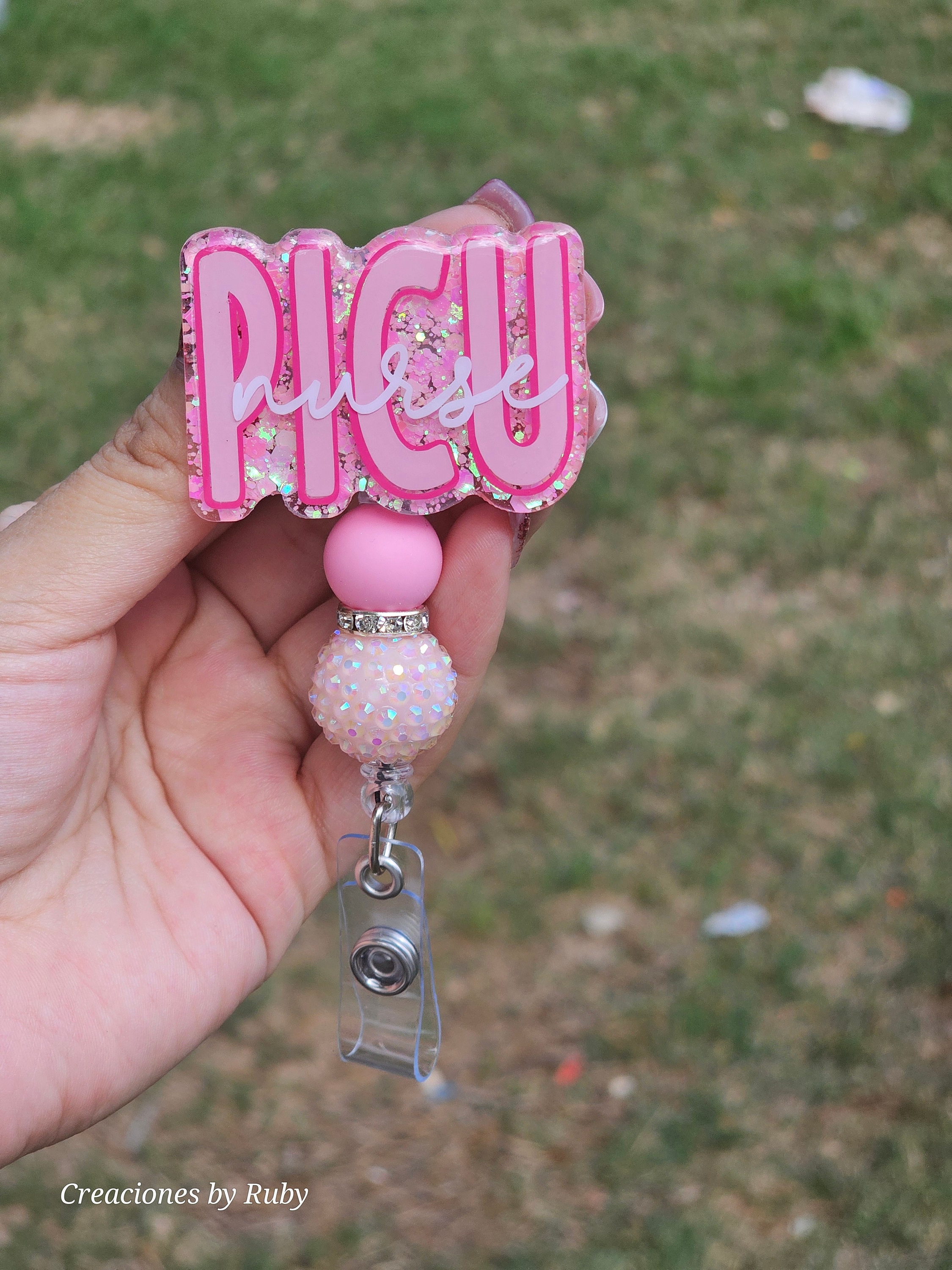 Picu nurse badge reel