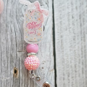 Diet D. Pepper basge reel/soda badge reel/drink badge