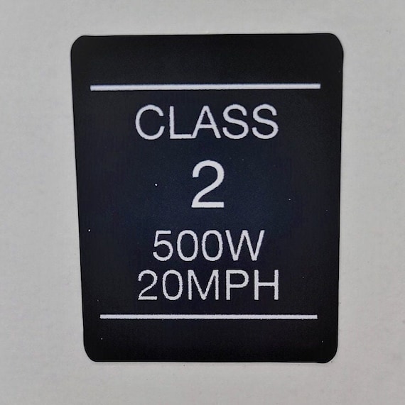 Class 2 electric online bike for sale