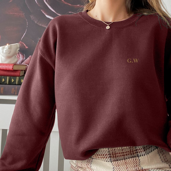 George Weasley embroidery unisex sweatshirt hp aesthetic gift for her him Magic wizard marauders