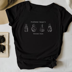 Wizardry witch potterhead potions bookish aesthetic merch unisex t-shirt