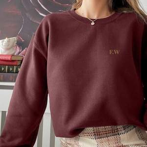 Fred Weasley embroidery Unisex Sweatshirt hp aesthetic gift for her him Magic wizard marauders