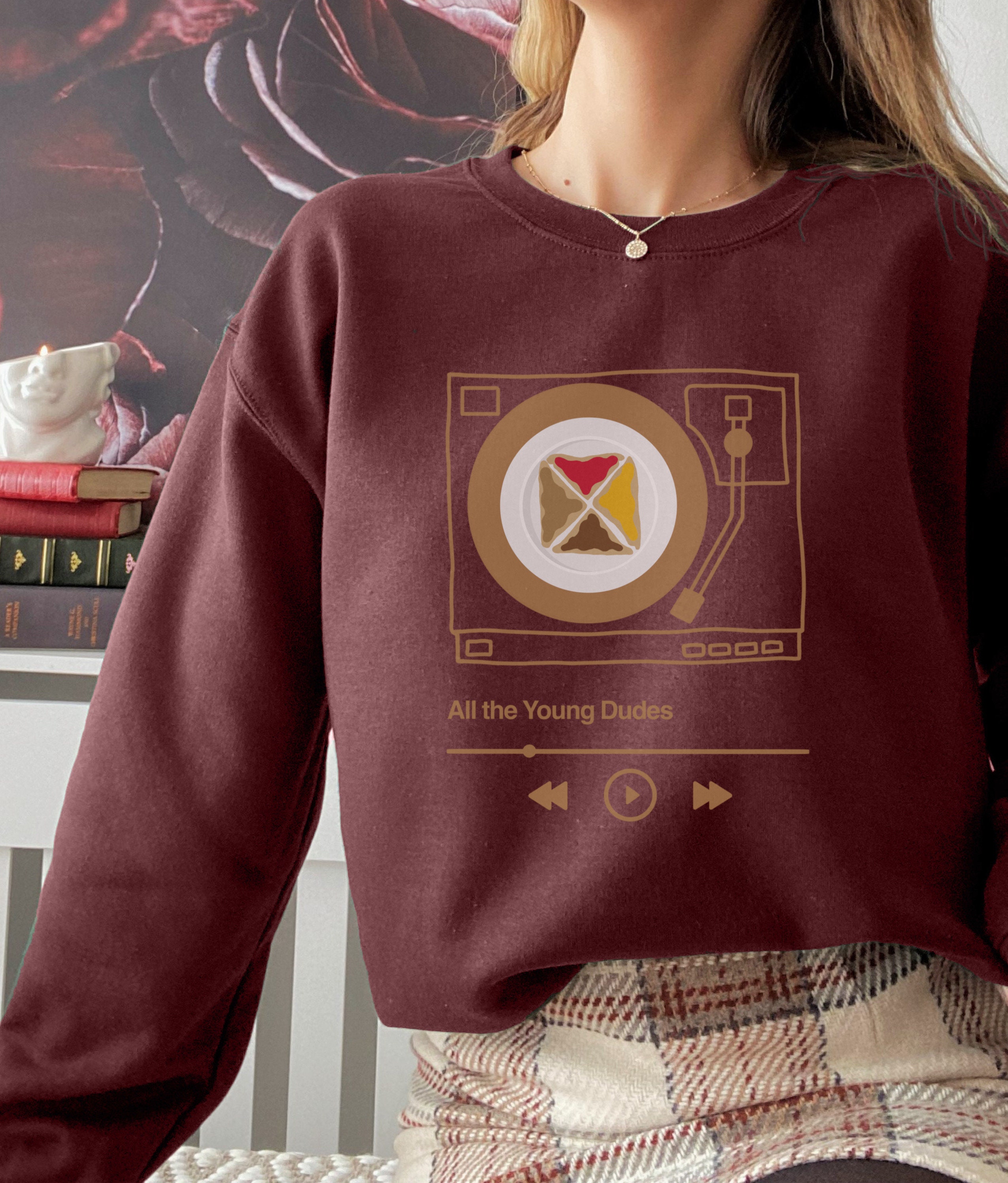 o*4様 ALL THE YOUNG DUDES　Crewneck Tshirt All the Young Dudes Tshirt - Etsy