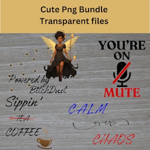 Powered by Bitchdust Digital Download PNG Transparent | DIY projects | gift for him or her