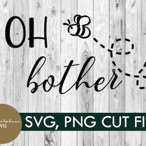 svg, png, oh bother, winnie the pooh, digital download, vacation, shirt, diy, cricut, family, pooh svg, group shirt, silhouette, pooh shirt