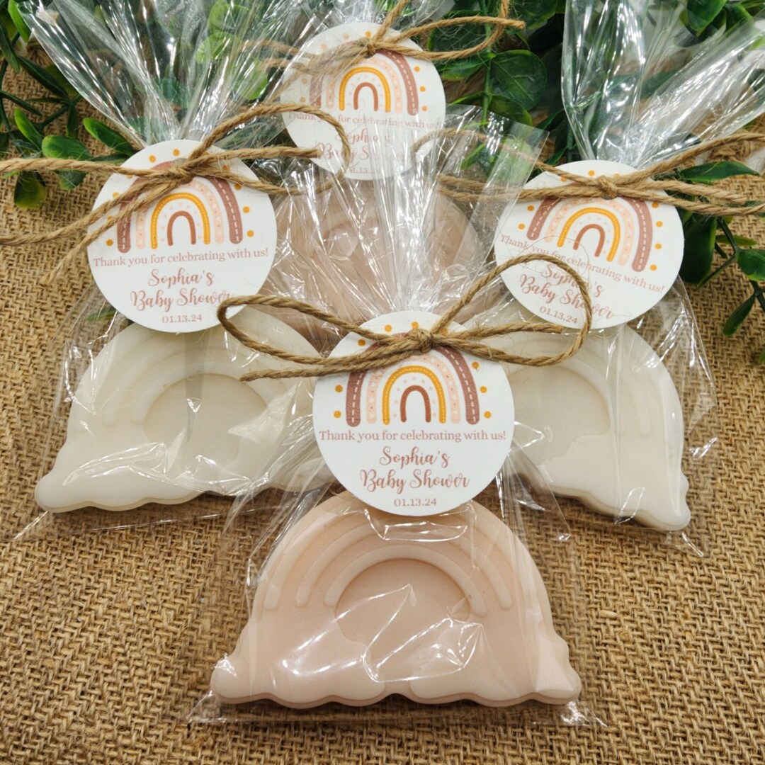 Boho Rainbow Soap Favors Baby Shower Favors Bohemian Favors Rainbow ...