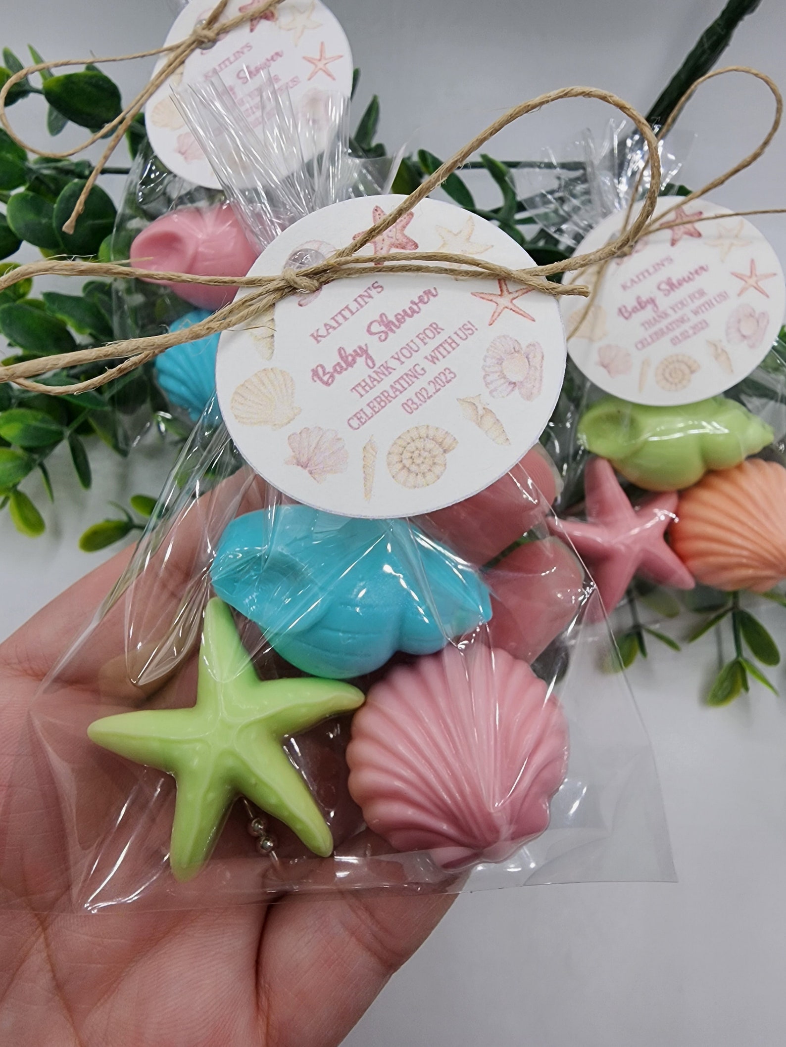 Shell Favour Sea Shell Soaps Party Favors Baby Shower Favors Wedding Favors Bridal ...
