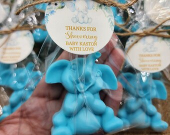 Elephant Soap Favors Safari Animal Soaps Baby Shower Soap Favors Safari Wild One Party Favors Elephant Lion Girrafe Favors Boy Birthday Gift