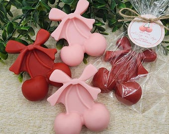 Cherry Soap Favors Baby Shower Wedding Shower Favors She Is The Cherry On Top Bridal Shower Bachelorette Gift For Guests In Bulk Party Decor
