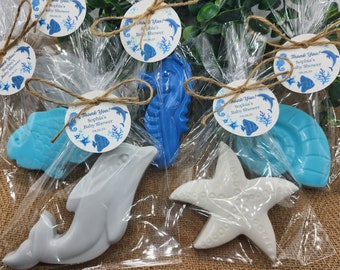 Under The Sea Soap Favors Ocean Themed Soap Nautical Decorations Beach Soap Birthday Party Gift For Girl Boy Baby Shower Favor Seahorse Star