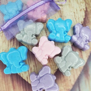 40 Baby Elephant Hand Soaps,Baby Shower Soap Favors, Party Favors, Elephant Soap Favors