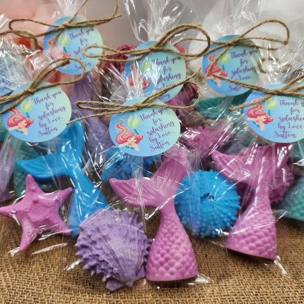 Under The Sea Mermaid Tail Soap Mermaid Party Favor Mermaid Tails Beach Soap Beach Birthday Party Gift For Girl Baby Shower Favor