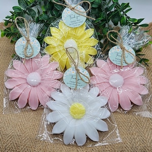 Large Daisy Soap Favors Baby Shower Floral Bridal Shower Decor Baby In Bloom Theme Large Daisy Party Favors Gift For Guests